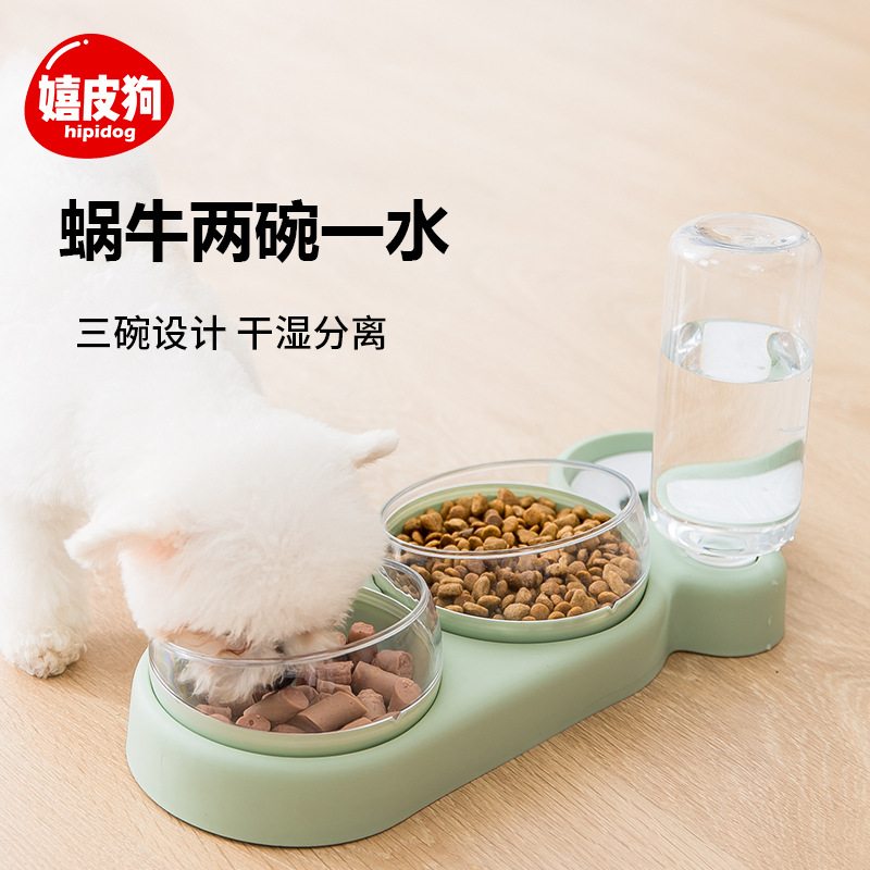 狗碗貓碗雙碗自動飲水防打翻代加工貼牌OEM/ODM