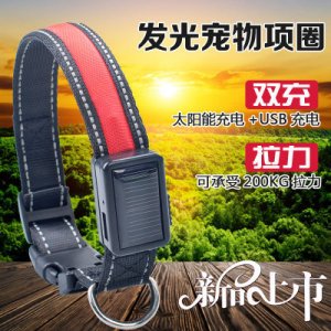 金毛狗狗發光項圈代加工貼牌OEM/ODM