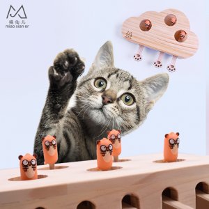 喵仙兒實木貓玩具OEM/ODM定制代加工