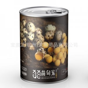 苗句寵凍干鵪鶉蛋黃粒寵物貓零食150g