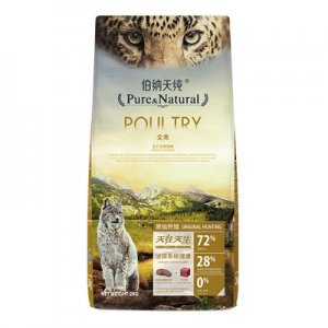 伯納原始狩獵全禽貓糧