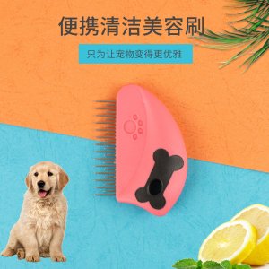 寵物清潔美容不銹鋼針跳蚤梳