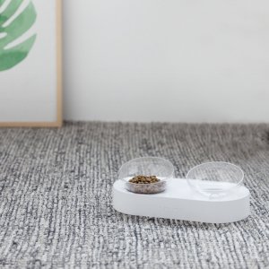 小佩貓碗傾斜可調節貓咪雙碗