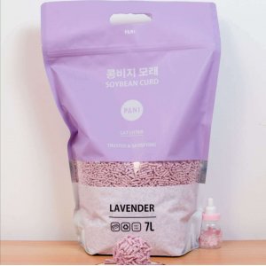 PANI豌豆豆腐貓砂7L/2.8KG（黃色原味,綠色綠茶,紫色薰衣草）