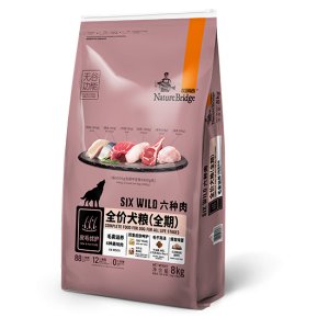 比瑞吉無谷六種肉全價犬糧（全期）8Kg/袋