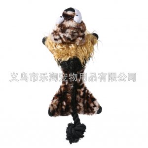 外貿定制小豹寵物毛絨玩具