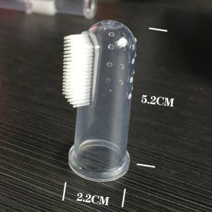 寵物硅膠指套指牙刷貓犬
