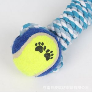 雙網球磨牙啃咬玩具新款