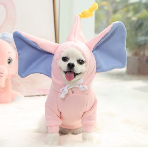 大象變身狗狗貓咪小中型犬秋冬衛衣抓絨衣服