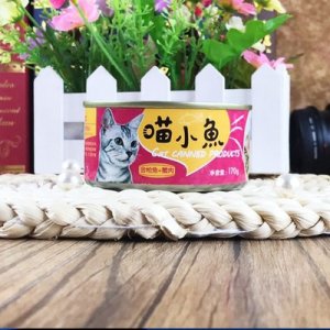 路斯喵小魚系列貓咪罐頭