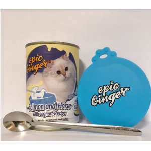 新品德國原產epicGinger晉爵無谷鮮肉奶酪全齡貓罐頭375G*6罐/箱