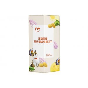 心然磨牙潔齒夾心餅干貓咪50g