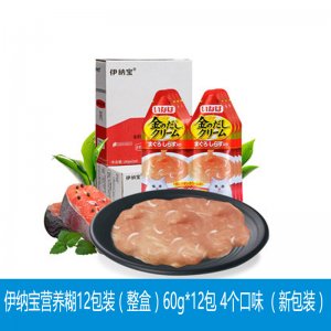 伊納寶金味道營養糊貓零食30g*2*12包