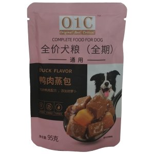 O1C全價狗糧鴨肉蒸包（全期）