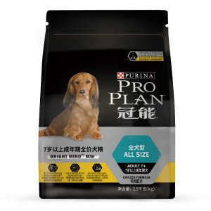 冠能7歲以上成年期全價犬糧雞肉配方2.5kg