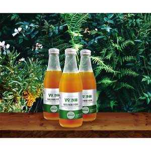 宇航人V9鮮榨沙棘有機果汁飲料瓶裝