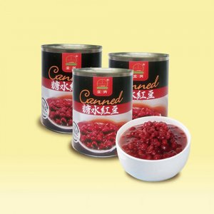 立興糖水紅豆罐頭900g
