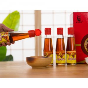 宏發祥一級小磨香油禮盒180mlx4瓶裝
