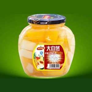 味品果園什錦水果罐頭888g