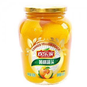歡樂家黃桃罐頭900g