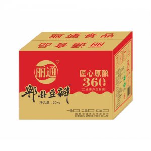 麗通紅油郫縣豆瓣20kg