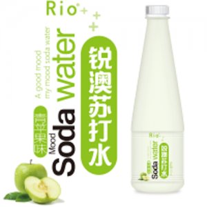 Rio銳澳蘇打水青蘋果味418ml瓶裝