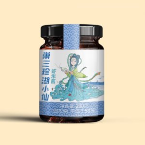 巢三珍湖小仙蝦米醬