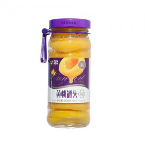 華泉黃桃罐頭500g