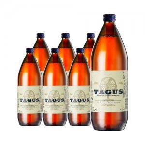 泰谷TAGUS啤酒1L6瓶