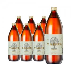 泰谷TAGUS小麥白啤酒1L6瓶