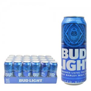 百威藍色輕啤酒 500ml24聽