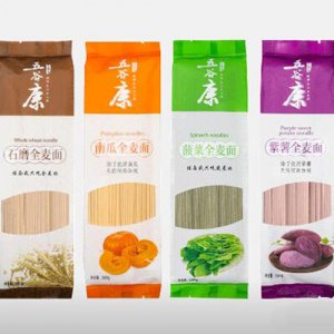 五谷康營養果蔬掛面菠菜紫薯全麥南瓜面