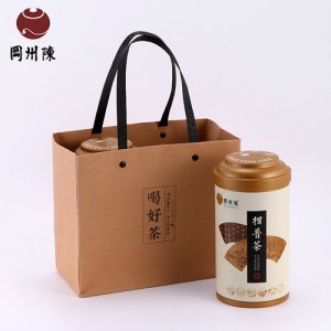 岡州陳金青鐵罐裝柑普茶