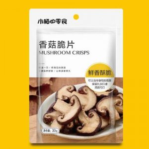 小梅的零食香菇脆片