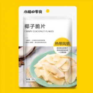 小梅的零食椰子脆片