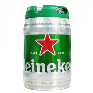喜力拉格啤酒5Lx2桶