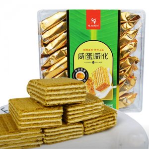 味來鄉村咸蛋威化餅干