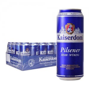 凱撒Kaiserdom黃啤酒500mlx24聽