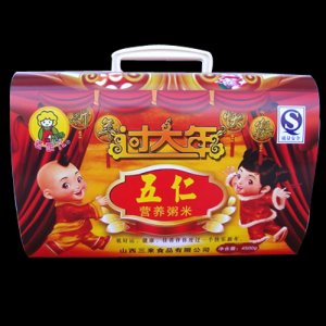 老妮兒塑盒五仁營養粥米