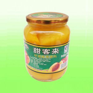 甜客來珍品長壽黃桃770克