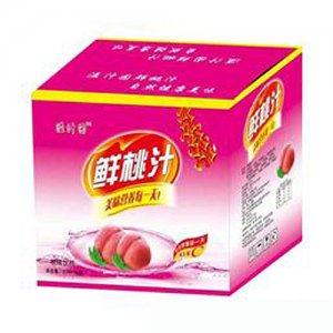 溢汁園鮮桃汁飲料箱裝