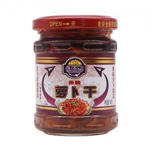 香滿居香脆蘿卜干188g瓶裝