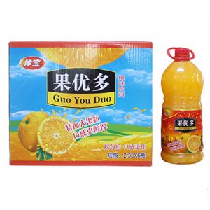 體寶果優多橙味飲料2.5Lx6瓶