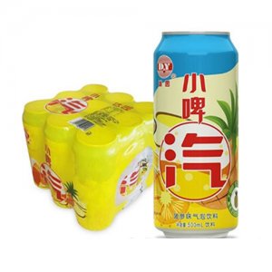 體寶達園小啤汽菠蘿味氣泡飲品500ml