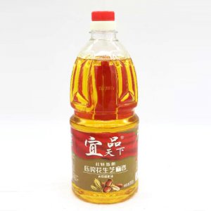 宜品天下壓榨花生芝麻香食用調和油1.6L