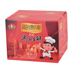 鵑德紅油郫縣豆瓣10千克箱裝