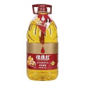 佳佳紅非轉基因食用植物調和油5L