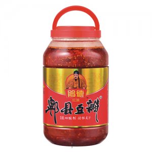 鵑德紅油郫縣豆瓣1.5千克