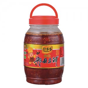 豆多多紅油郫縣豆瓣1.25千克