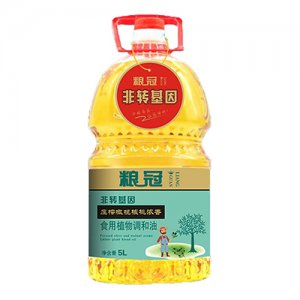 糧冠壓榨橄欖核桃濃香食用植物調和油5L